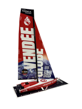 Charger l'image dans la galerie, Maquette bateau Imoca Vendée Globe 2024 - Vue trois quart arrière tribord