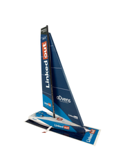 Charger l'image dans la galerie, Maquette en papier de l'Imoca LinkedOut, propulsé par Advens et skippé par Thomas Ruyant sur le Vendée Globe